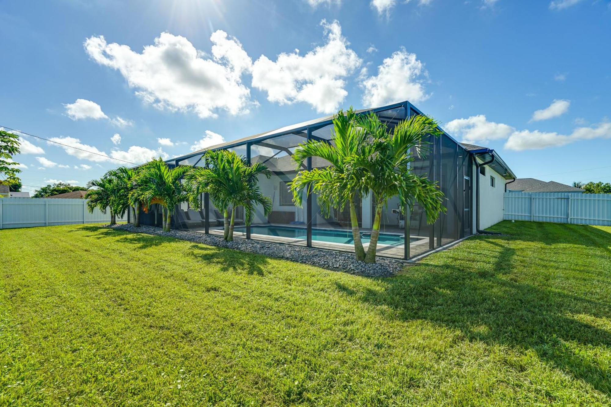 Cape Coral Escape Furnished Lanai And Private Pool!别墅 外观 照片
