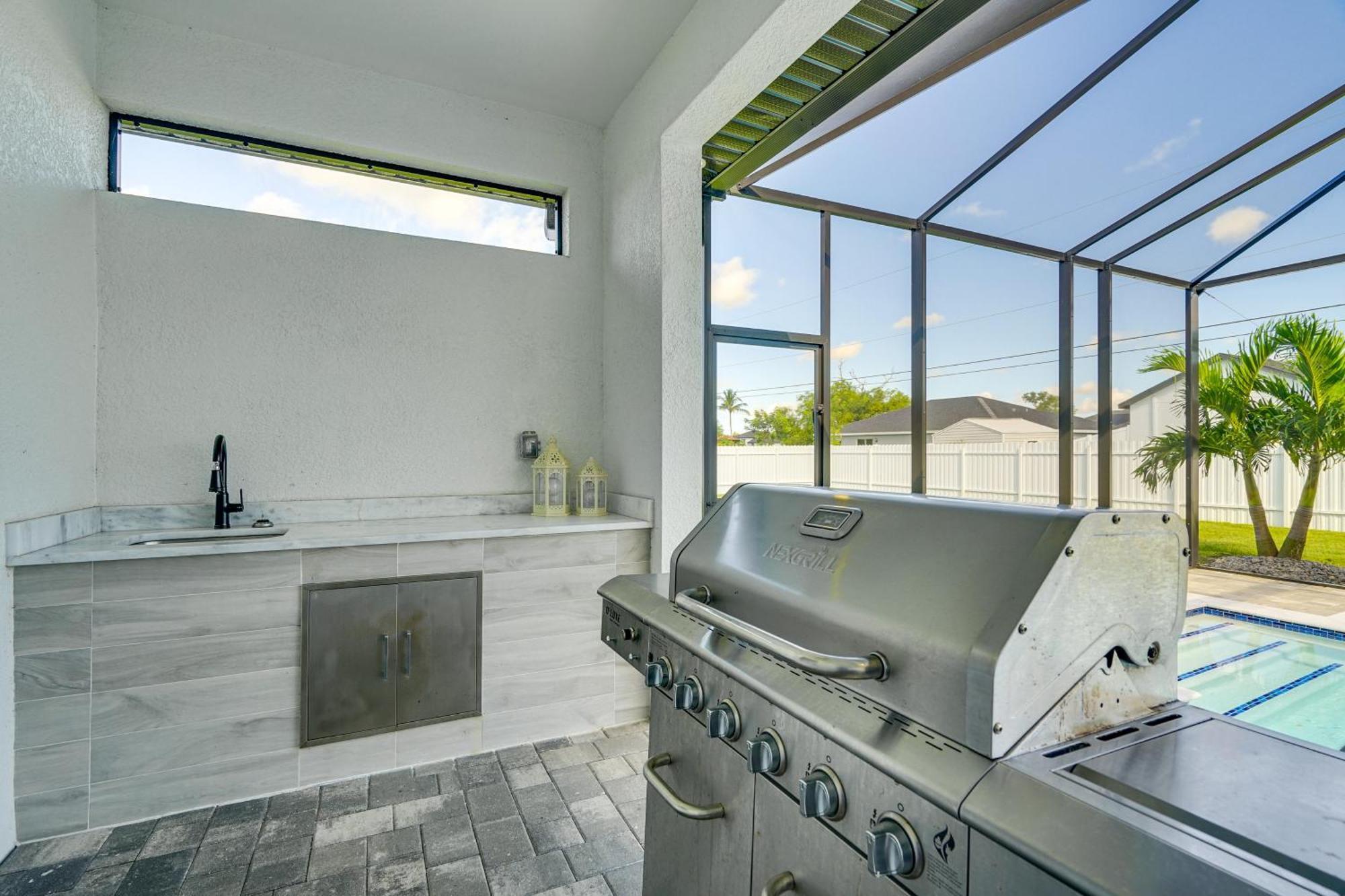 Cape Coral Escape Furnished Lanai And Private Pool!别墅 外观 照片