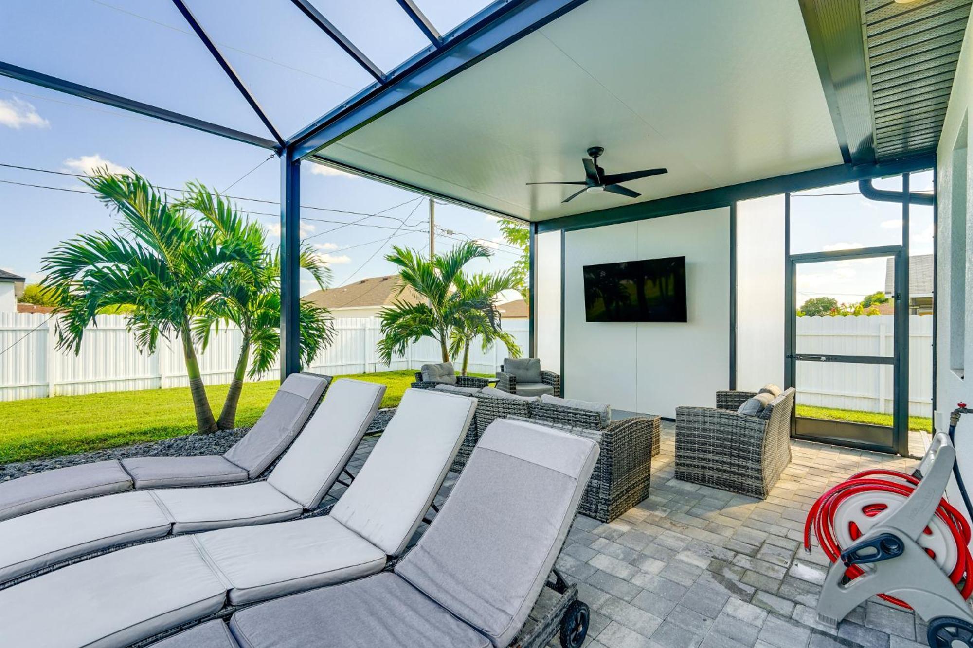 Cape Coral Escape Furnished Lanai And Private Pool!别墅 外观 照片